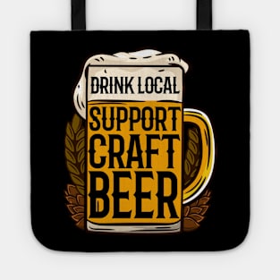 Support Craft Beer Glas Tote