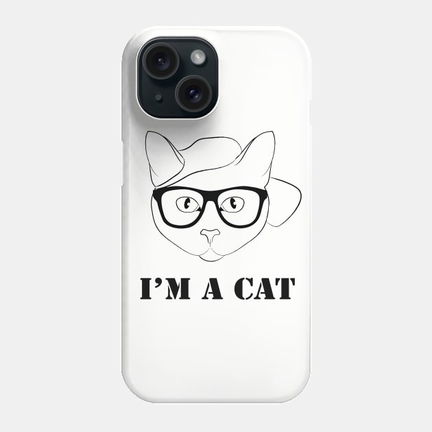 cat Phone Case by merysam