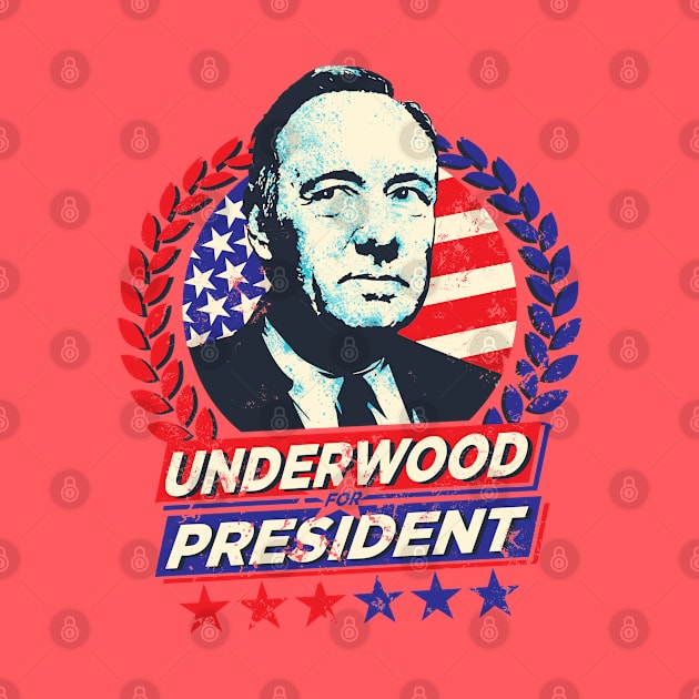 Frank Underwood for President 2024 by Alema Art