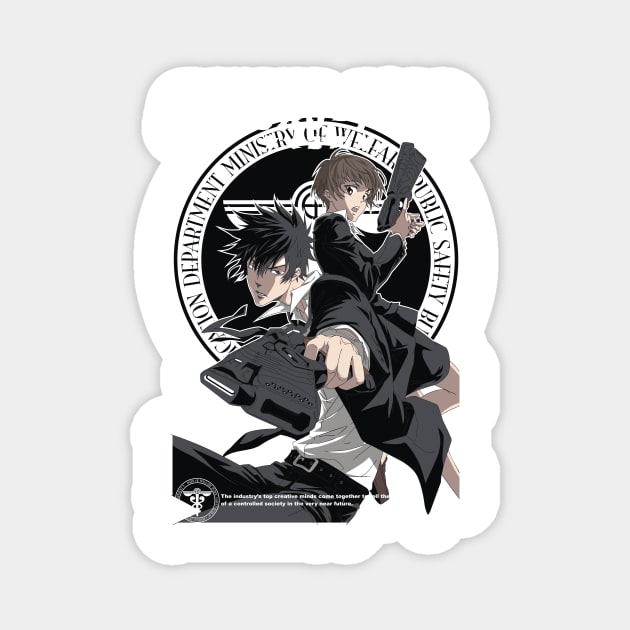 Psycho-Pass 1 Magnet by TrueStory