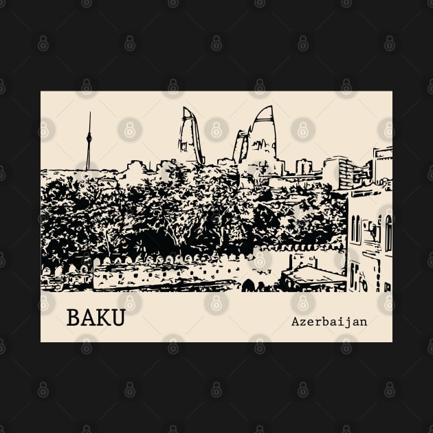 Baku Azerbaijan by Lakeric