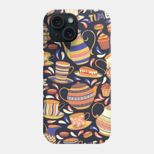 Tea Time Teacups & Pitchers Phone Case