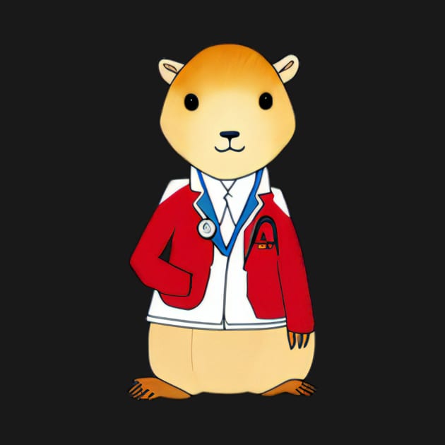 Doctor Capybara by Shadowbyte91