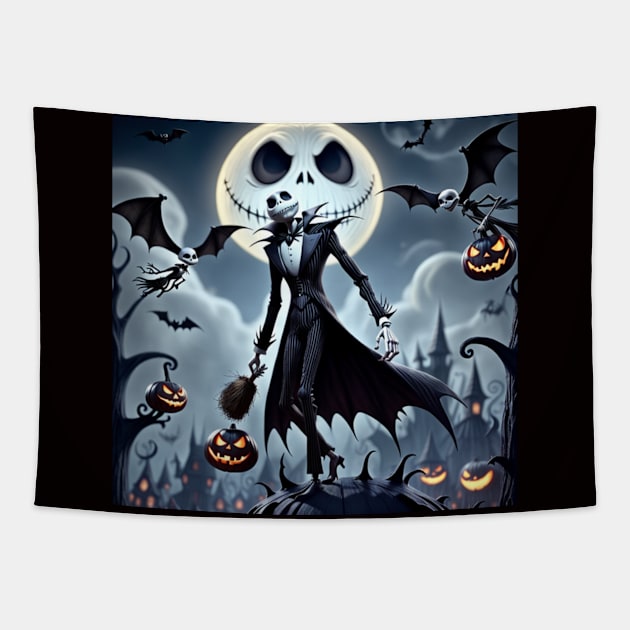 Hallowen do Jack Tapestry by Lanna''s