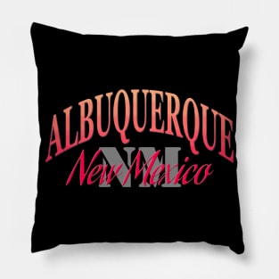 City Pride: Albuquerque, New Mexico Pillow