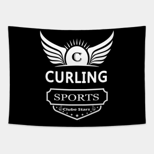 Sports Curling Tapestry