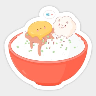 Cute Rice Cooker Stickers Kawaii Rice Cooker Cute Asian Food Stickers I  Love Rice Carbs 