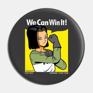 Japanese Anime Manga Android Superhero We Can Do It Parody Meme Pin