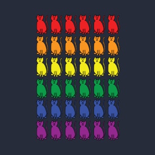 Rainbow Cats for Pride T-Shirt