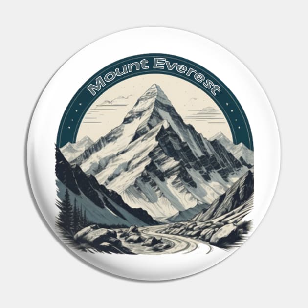 Mount Everest Pin by Ruggeri Collection