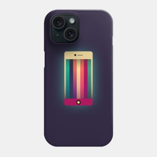 Abstract Rainbow Phone || Colorful iPhone Vector Art Phone Case