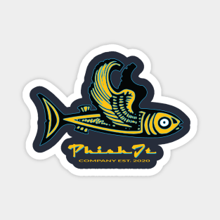 Phish It Flying Fish Magnet