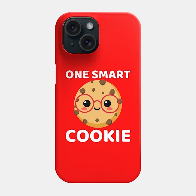 One Smart Cookie Kawaii Food Phone Case by Illustradise