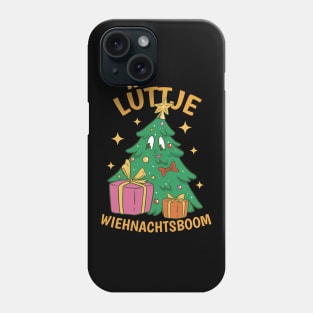 Lüttje Wiehnachtsboom Low German Phone Case