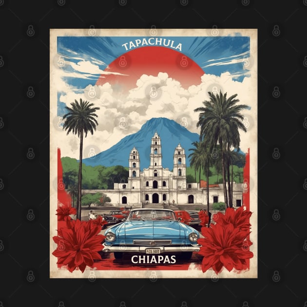 Tapachula Chiapas Mexico Travel Vintage Poster 2 by TravelersGems