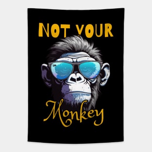 Not Your Monkey Tapestry