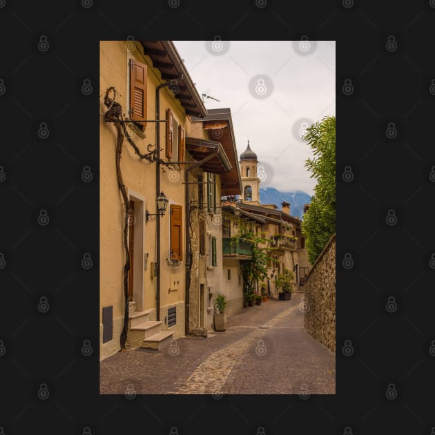 Street in Limone sul Garda, Italy by jojobob