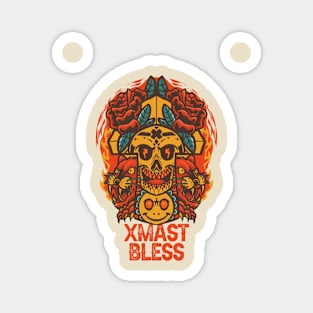 christmas bless Magnet