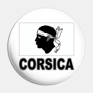 The Pride of Corsica - Corsican Flag Design Pin