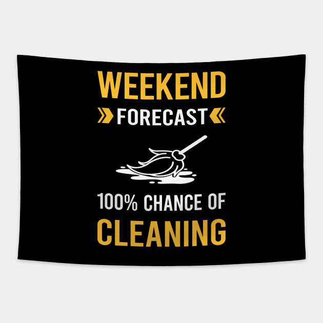 Weekend Forecast Cleaning Tapestry by Bourguignon Aror