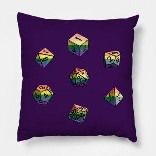 Pride Dice Set: Gay LGBTQ Pillow