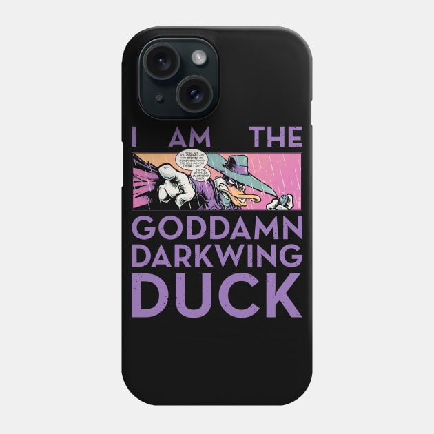 The Goddamn Duck Phone Case by obvian