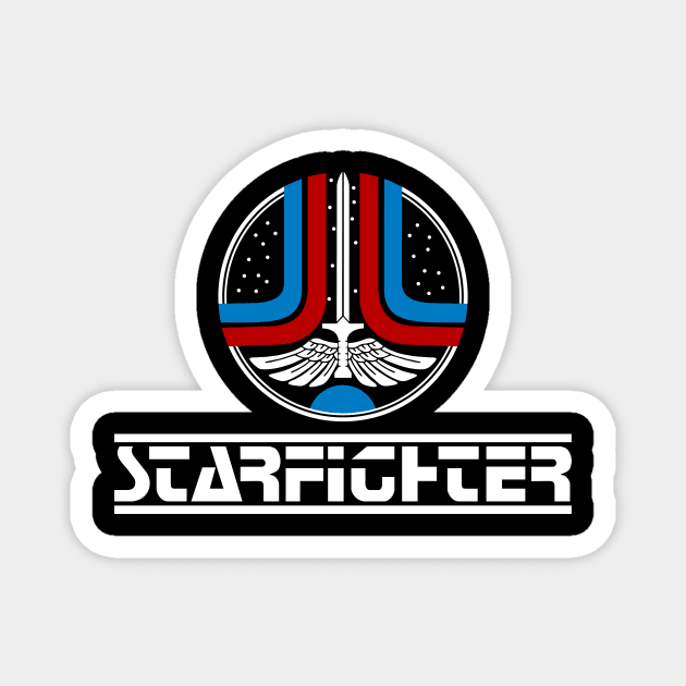 The Last Starfighter Arcade Logo Magnet by Vault Emporium