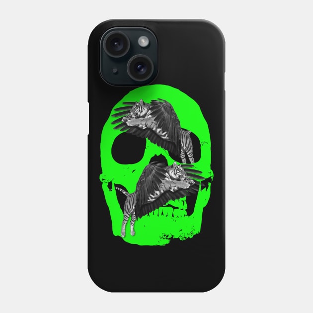 Tiger Skull #1 Phone Case by SiSuSiSu