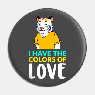 Colors of love Pin