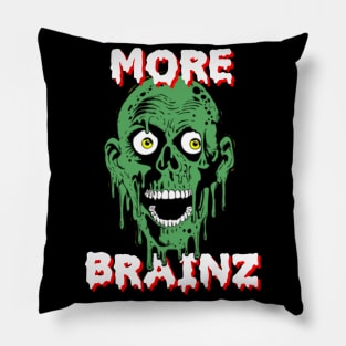 More Brainzzz Pillow