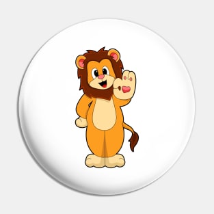 Lion with Mane Pin