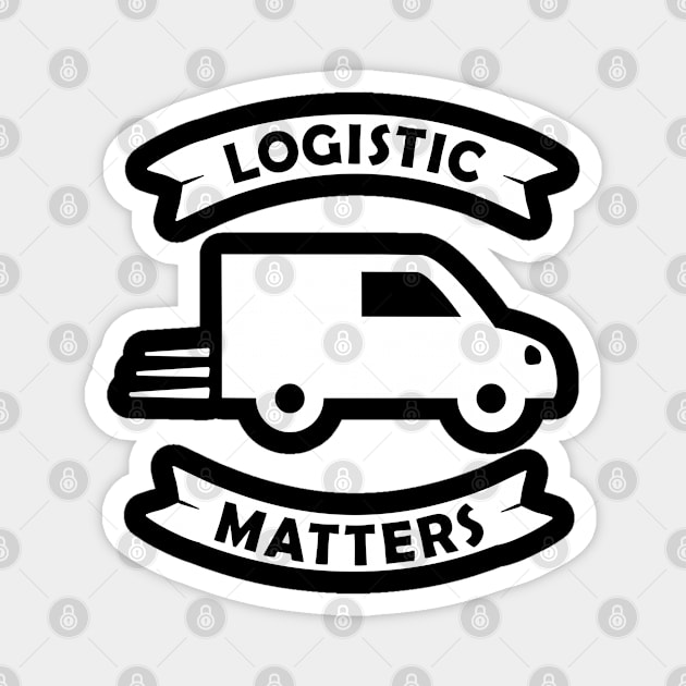 Transportation and logistics Magnet by Karpatenwilli