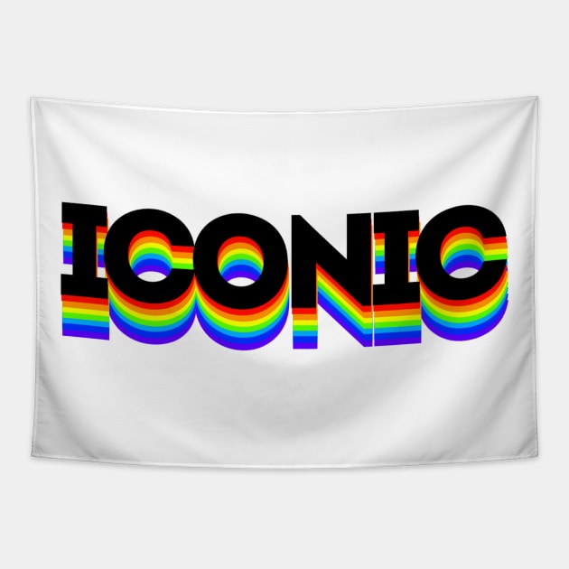 You're So Iconic Tapestry by Contentarama