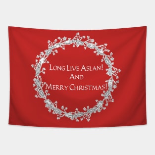 Long Live Aslan! - Christmas Tapestry