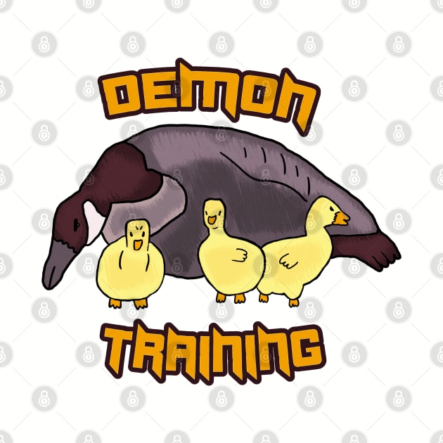 Canada Goslings: Demons In Training by nonbeenarydesigns