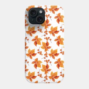 Autumn fallen Leaves Vivid Pattern Phone Case