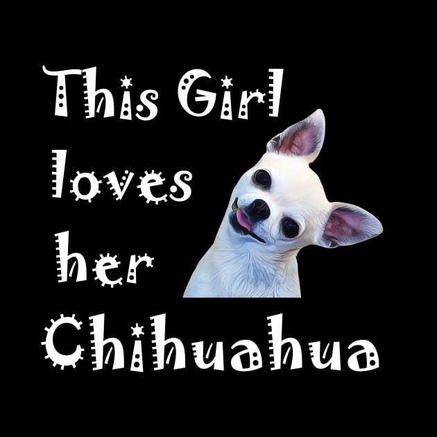 This girl loves her chihuahua by cypryanus