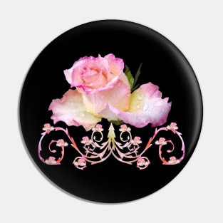 pink rose, ornament, roses, flowers, petal bloom Pin