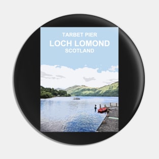 Scotland Loch Lomond Scottish Travel location poster Pin