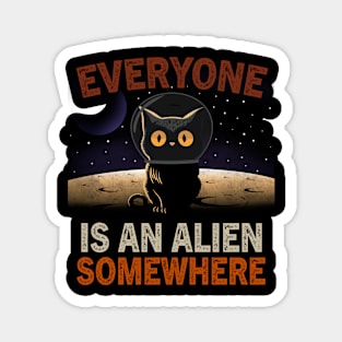 Everyone Alien Somewhere Magnet