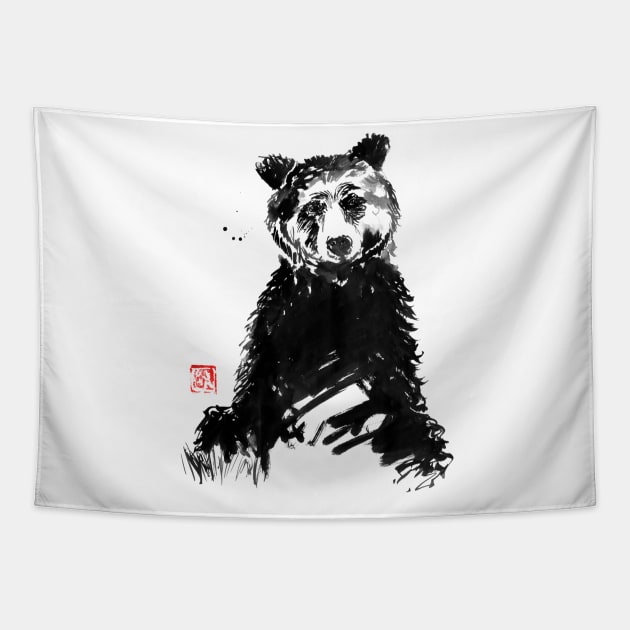 bear Tapestry by pechane