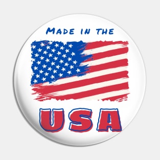 Made in USA Pin