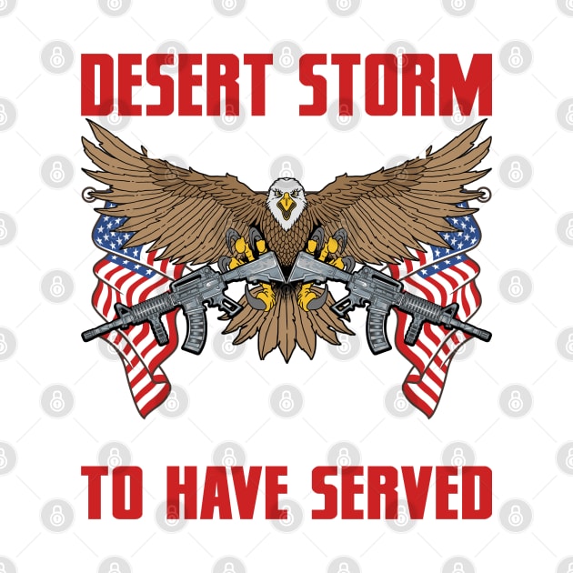 Desert Storm Veteran T-shirt by Kingdom Arts and Designs