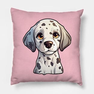 Cute Kawaii Dalmatian Puppy Pillow