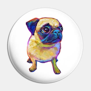 Adorable Pug Pin