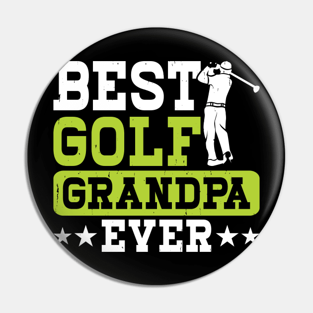 Best Golf Grandpa Ever T Shirt For Women Men Pin by Pretr=ty