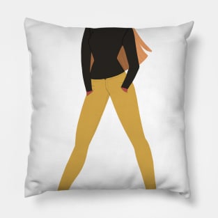 Fierce girl Pillow