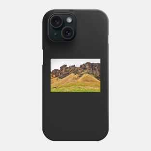 Small House with a Monstrous Mountain View Phone Case