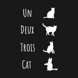 Un Deux Trois Cat T-Shirt