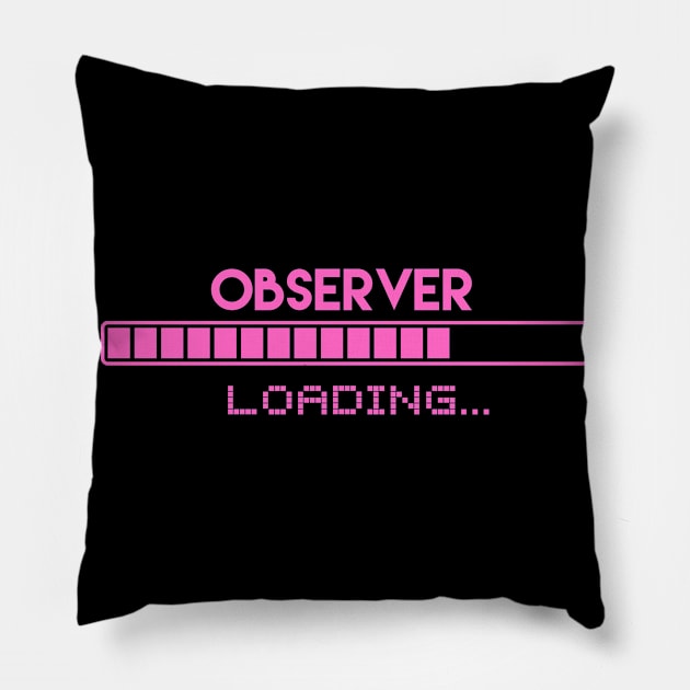 Observer Loading Pillow by Grove Designs